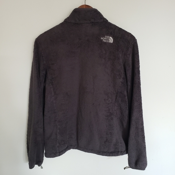 Vintage The North Face Fleece Teddy Full Zip Jacket Gray Size Medium - Picture 2 of 13